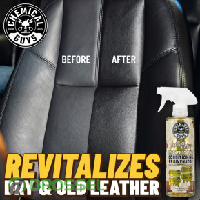 Chemical Guys Leather Nectar Leather Coating Conditioning Rejuve