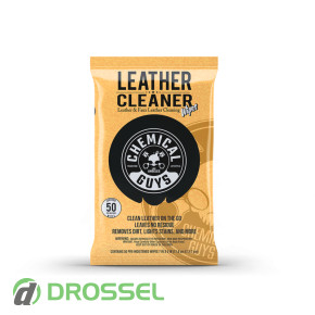 Chemical Guys Leather And Faux Leather Cleaning Wipes (50)