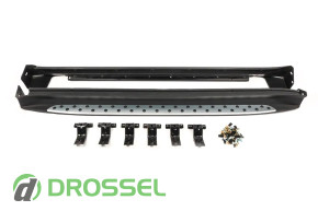 bkt gx7 s41 Боковые пороги подножки Geely Emgrand X7