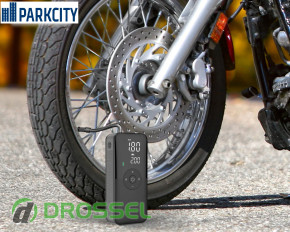 Портативный аккумуляторный компрессор ParkCity C3106