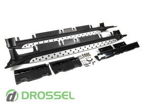 Боковые пороги (подножки) Hyundai ix35 (LM) 2010-2015 Niken BMW-