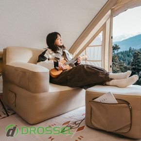 Надувной пуф со встроенной помпой Naturehike CNH22DZ023