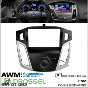 AWM 981 01 092    Ford Focus 3