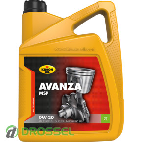   Kroon Oil Avanza MSP 0W-20
