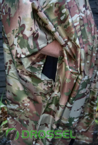 Плащ-палатка тактическая (пончо-дождевик) мультикам Kirasa 481