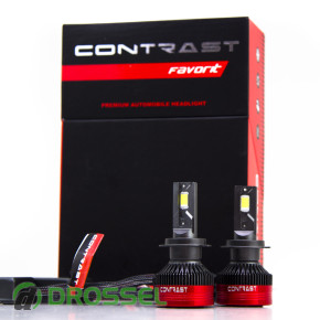  (LED)  Contrast T30 H7 5500K Can-Bus ()
