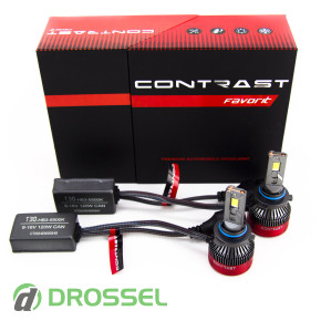 Светодиодная (LED) лампа Contrast T30 HB3 (9005) 5500K Can-Bus (