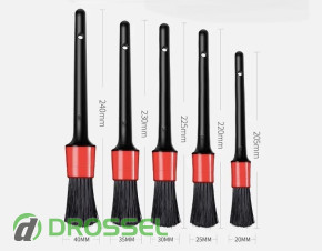DeWitte Detail Cleaning Brush Set 