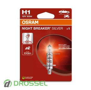   Osram Night Breaker Silver 64150 NBS-1BL +100% 
