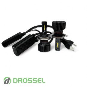  (LED)  Michi CAN H4 5500K 75W Can-Bus (