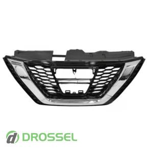 FP 5043 990 решетка радиатора с хром молдингом Nissan Qashqai 2