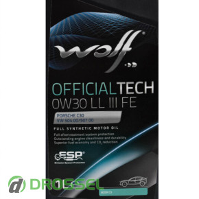 Wolf Officialtech 0W-30 LL III FE_6