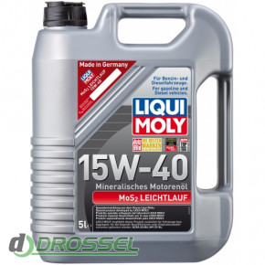 Liqui Moly MoS2 Leichtlauf Super Motoroil 15W-40-2