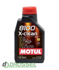   Motul 8100 X-clean 5W-40 - C3_4