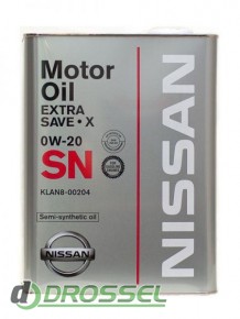 Nissan Extra Save X SN 0w20 KLAN8-00204 4
