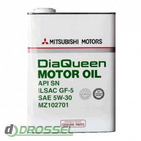 Mitsubishi Dia Queen Motor Oil SN 5w30 (MZ102701) 4