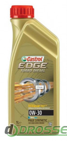 Моторное масло Castrol EDGE Turbo Diesel 0w30 Titanium FST 2