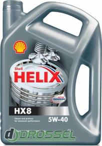   Shell Helix HX8 Synthetic 5W40 4