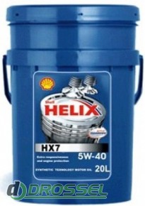   Shell Helix HX7 5W40 20