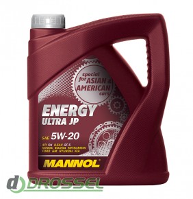 Mannol Energy Ultra JP 5W-20 API SN 4l