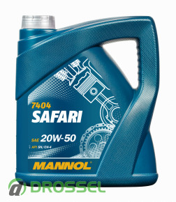 Mannol 7404 Safari 20w50
