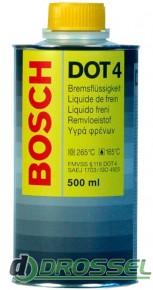 Тормозная жидкость Bosch DOT 4 500мл
