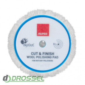 Rupes Cut & Finish Wool Polishing Pad 9.BL150F / 9.BL180F