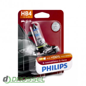 Philips X-tremeVision G-force 9006XVGB1 +130% (HB4)