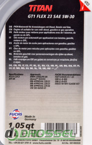 Fuchs Titan GT1 FLEX 23 5W-30-3