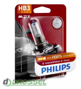 Philips X-tremeVision G-force 9005XVGB1 +130% (HB3)
