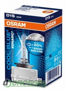   Osram D1S 66144 CBI Xenarc Cool Blue Intense 