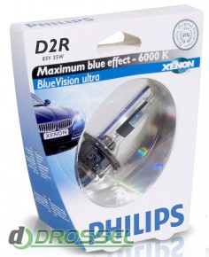   Philips D2R BlueVision ultra 85126 BVU S1