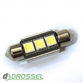  LED C5W (SV8,5) CAN 5050 3SMD 36mm White (