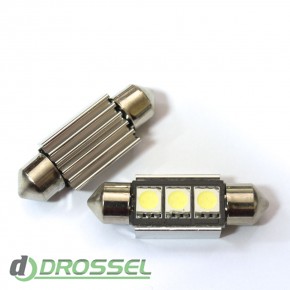   LED C5W (SV8,5) CAN 5050 3SMD 36mm White (