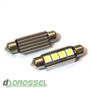   LED C5W (SV8,5) CAN 5050 4SMD 39mm White (