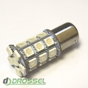   LED S25 (P21W 1156 BA15S) 5050 27SMD Red (