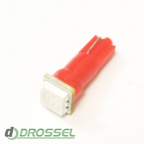   LED T5 (W3W) 5050 1PC Red ()