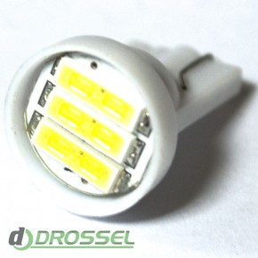   LED T10 (W5W) 7014 3SMD White ()