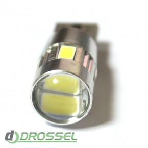   LED T10 (W5W) CAN 5630 4SMD + 2SMD Lens White