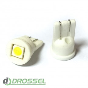   LED T10 (W5W) CERAMIC 5050 1SMD White ()