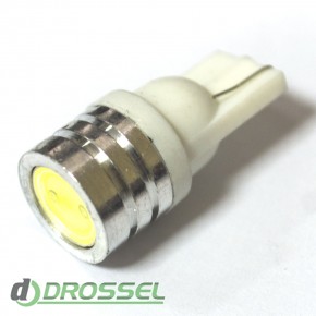   LED T10 (W5W) HIGH POWER 1SMD 1.0W White (