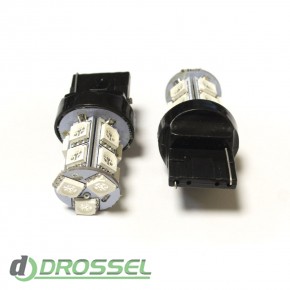   LED T20 (W21W 7440 W316d) 5050 18SMD Yellow 