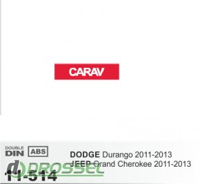   Carav 11-514 JEEP Grand Cherokee 2011-2013 / DO