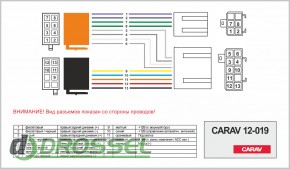  /  ISO Carav 12-019 Nissan Maxima, Micra, Patr