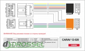  /  ISO Carav 12-020  Nissan Almera, Micra, 