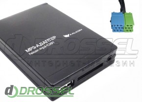 MP3-адаптер Falcon mp3-CD01 TOY3 для Peugeot, Toyota, Citroen