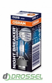   Osram D2S Xenarc Night Breaker Unlimited OS 662