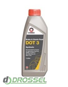  Comma DOT 3 Synthetic Brake Fluid
