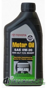    Toyota Motor Oil 0W-20 (00279-0WQTE)