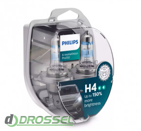 Philips X-tremeVision Pro150 12342XVPS2 +150% (H4)
